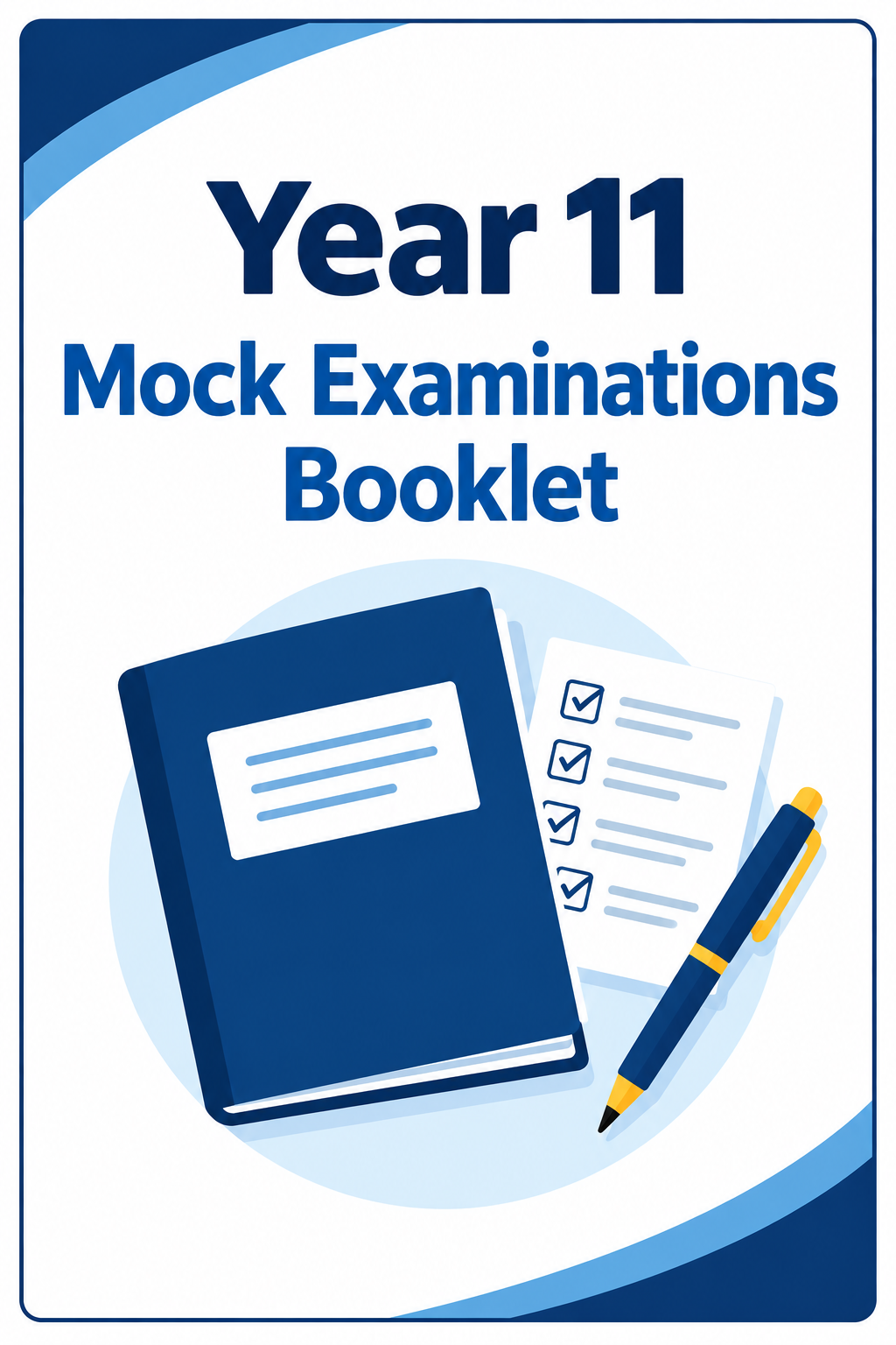 Y11 Mocks Booklet